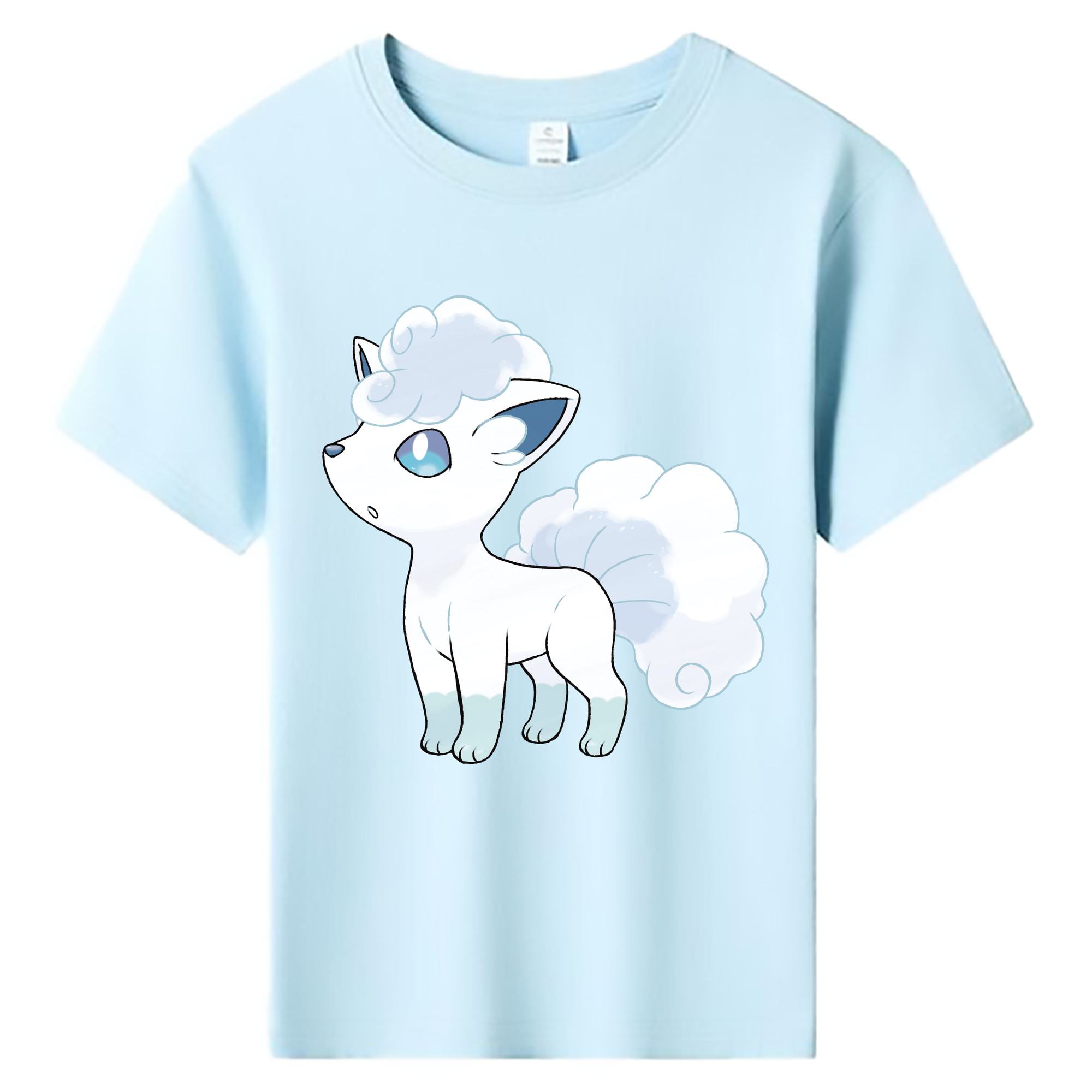 （画像用） ポケットモンスター Pokémon 綿100％キッズTシャツ（フロントプリント）